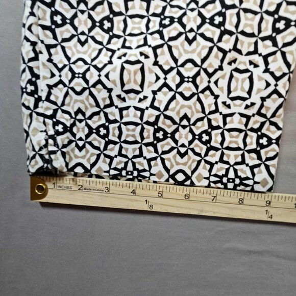 ALFRED DUNNER Capri Pants Women’s Size 16 Pull On Geometric pattern - Picture 7 of 7